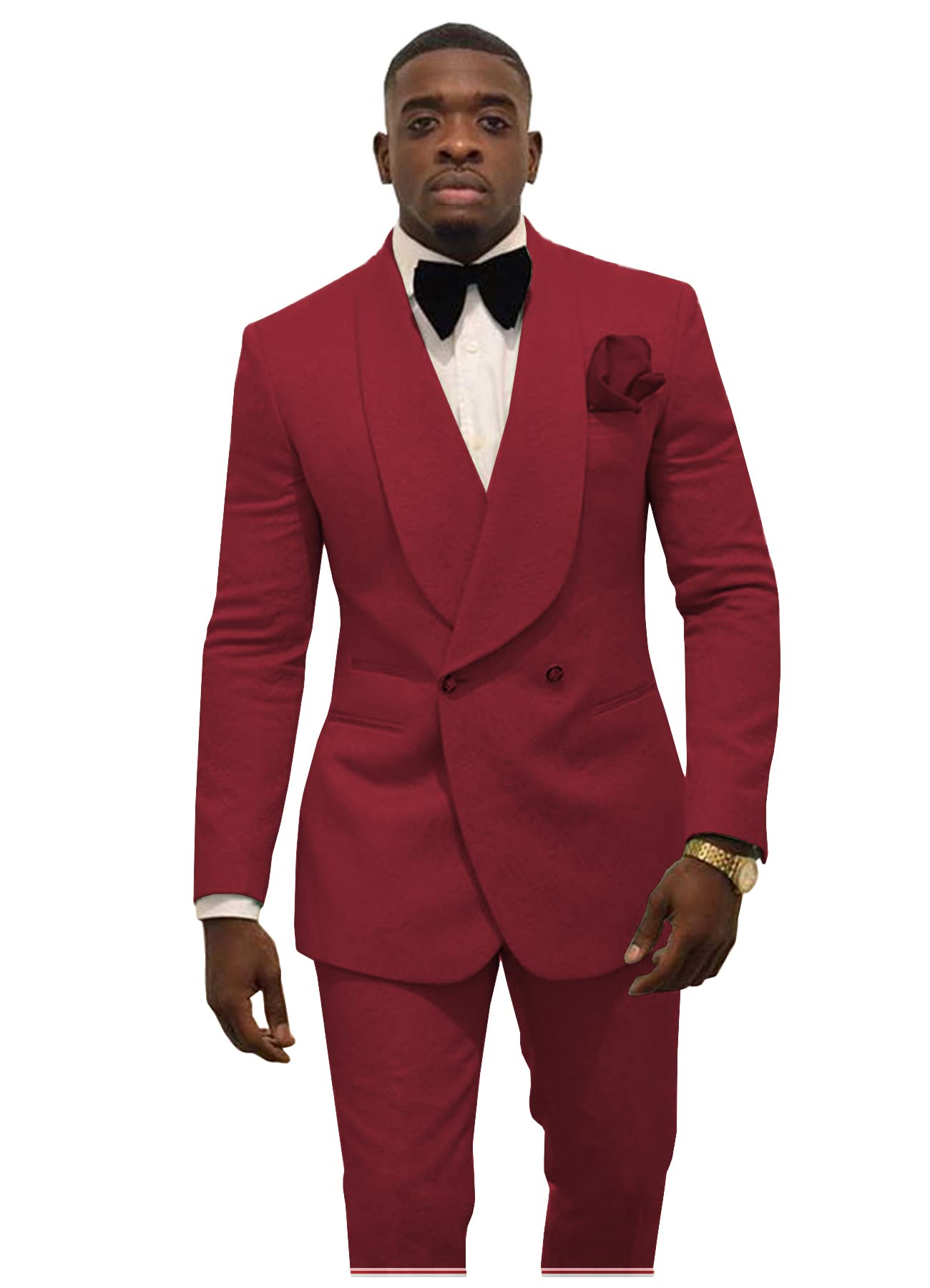 MOSCHERY赤いダブルブレストパンツスーツ MOSCHERY赤いダブルブレストパンツスーツ MOSCHERY赤いダブルブレスト